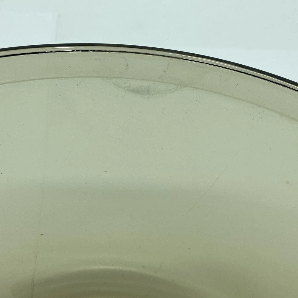 Anchor Hocking Brown/Amber Glass Mixing Bowl 1.5 QT 1057 Vintage Kitchen Retro